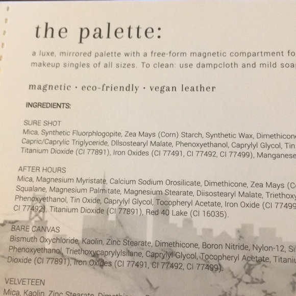 Palette of new make up - Picture 5 of 5